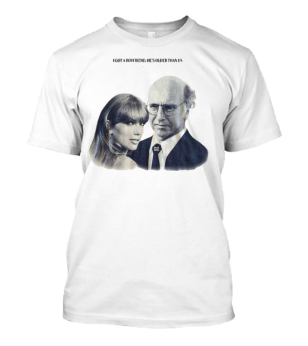 Buggirl200 Larry David Swiftie Baseball Photo Mashup T-Shirt