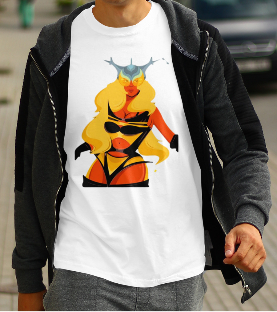 Thaddy Hippypotter Renaissance Bey Sci-Fi Goddess Appearance T-Shirt