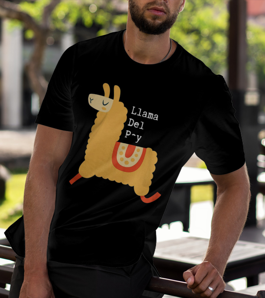 Llama Del P~y Funny Music T-Shirt