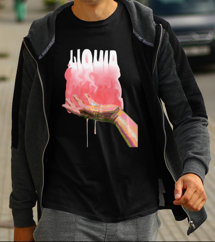 Abel Idume Unbelievably Liquid Barbie Melting Hand T-Shirt