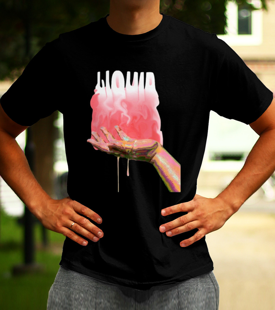 Abel Idume Unbelievably Liquid Barbie Melting Hand T-Shirt