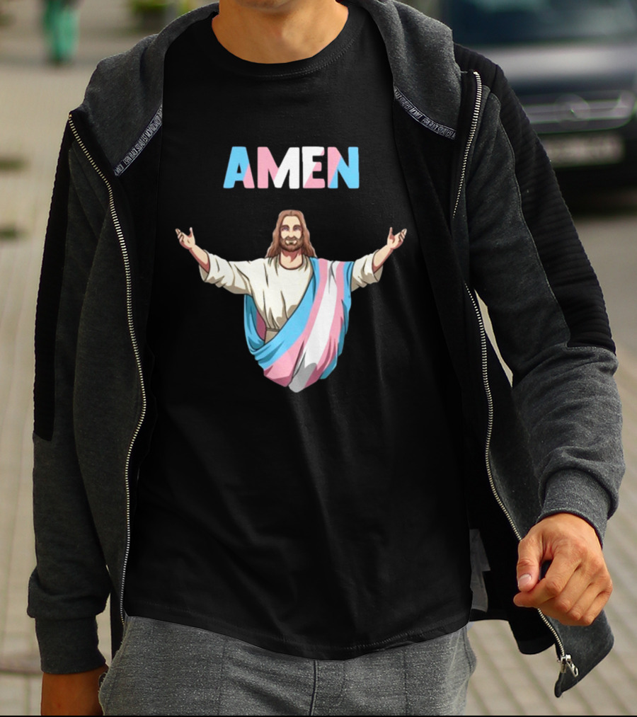 Amen Jesus X Chromosomes T-Shirt