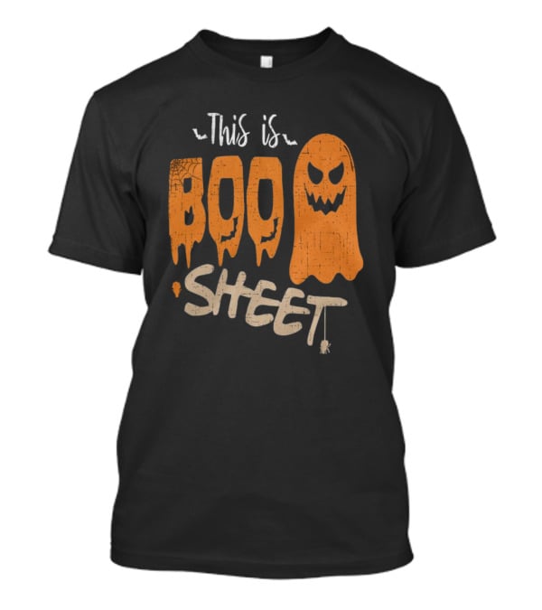 This Is Boo Sheet Halloween Ghost Puns T-Shirt