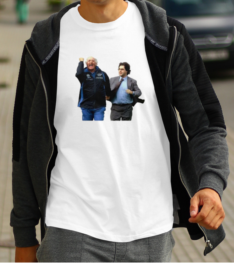 Mazzone Celebrating Sprint Brescia Atalanta Memorable Moment T-Shirt