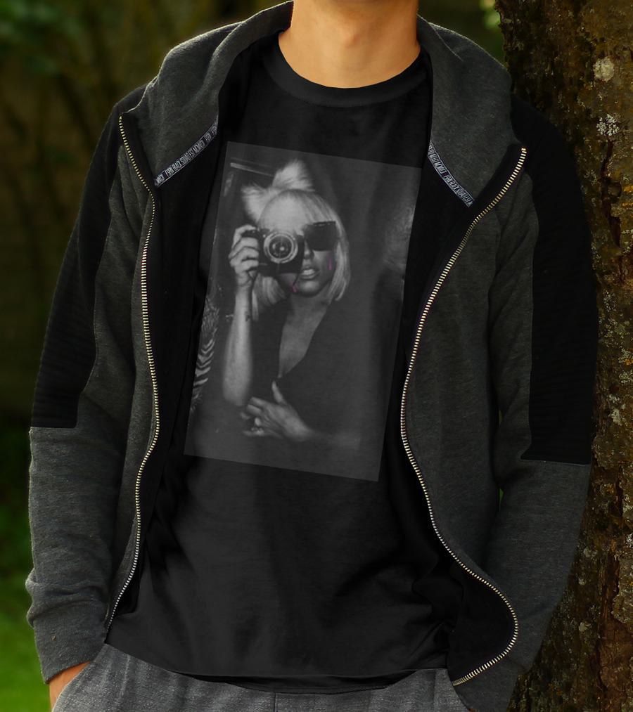 Purple Teardrops Iconic Celebrity Snapshot T-Shirt