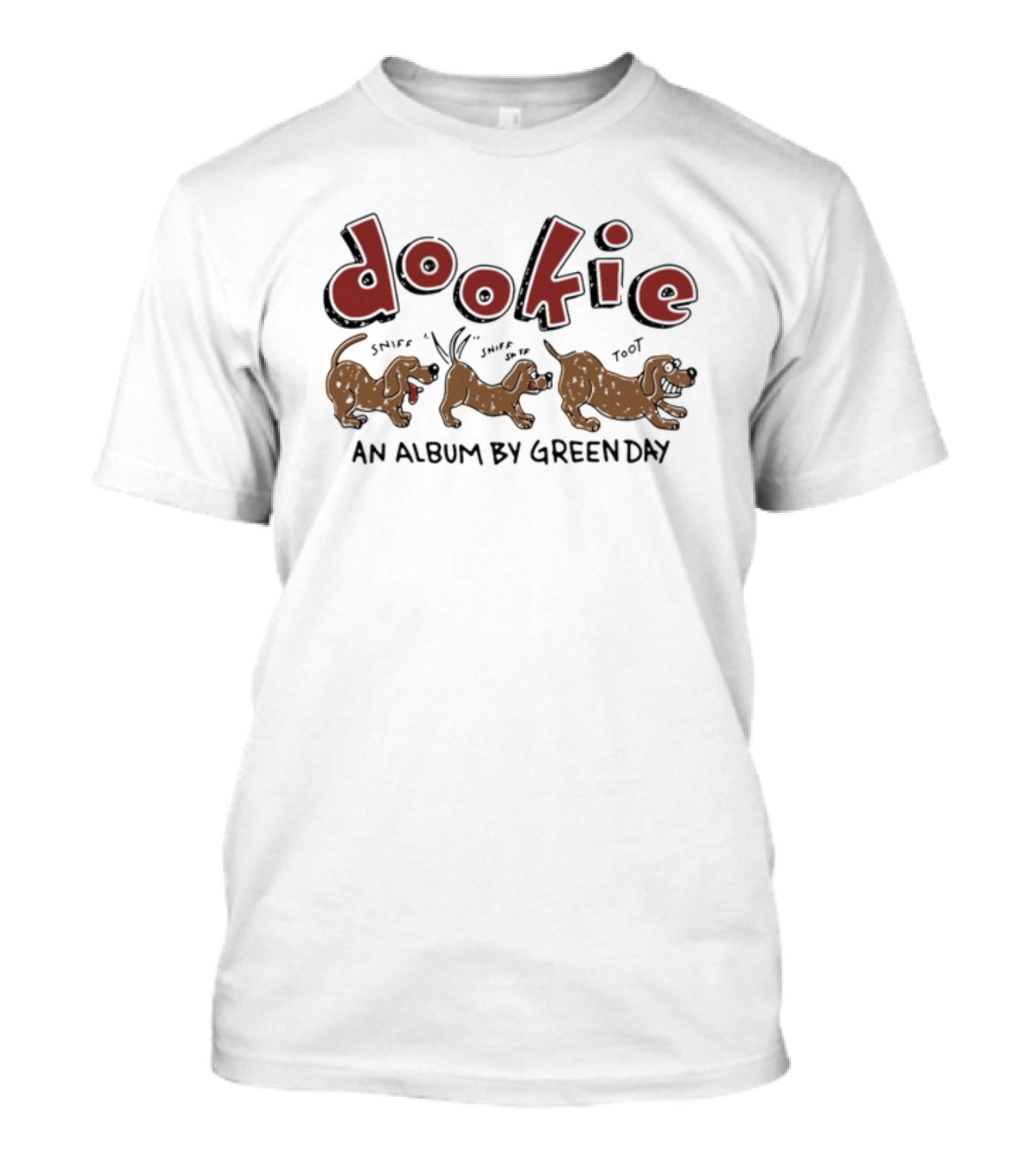 Dookie Sniff Toot Dogs An Album By Green Day T-Shirt