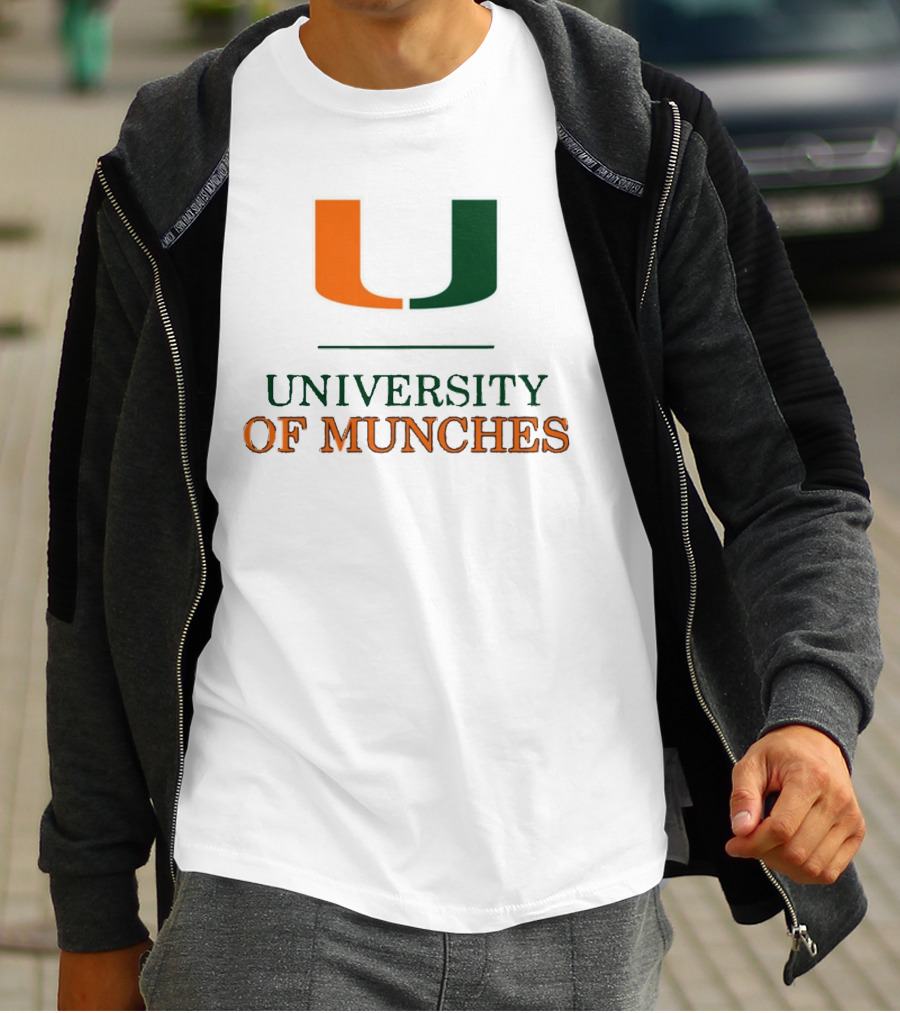 University Of Munches Miami U Parody Inspired T-Shirt