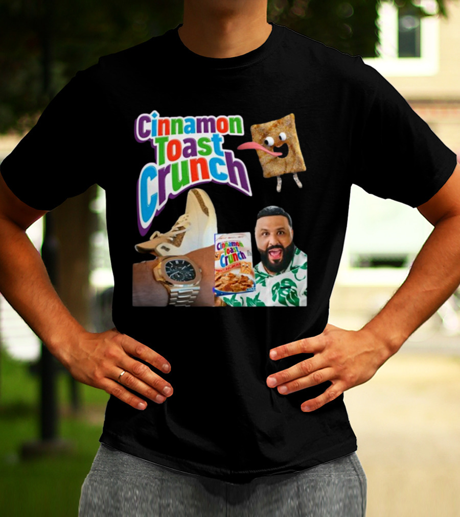 Cinnamon Toast Crunch Meme DJ Khaled Watch Sneakers Cereal T-Shirt