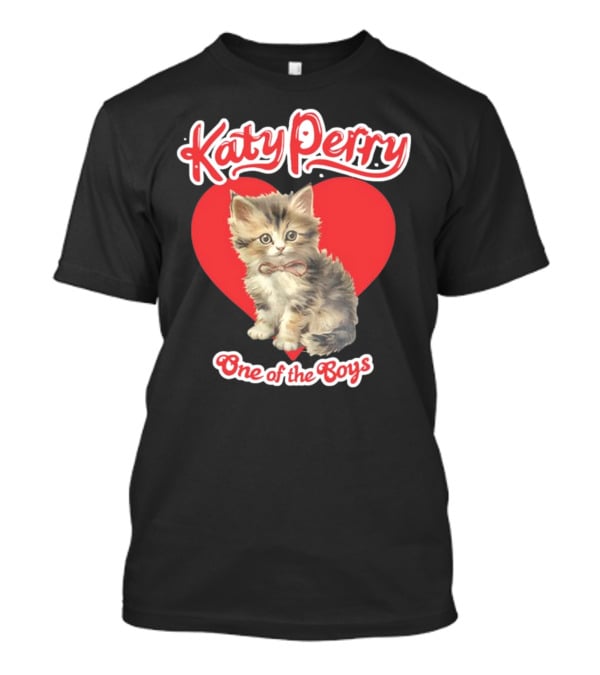 Katy Perry Cat One Of The Boys New T-Shirt