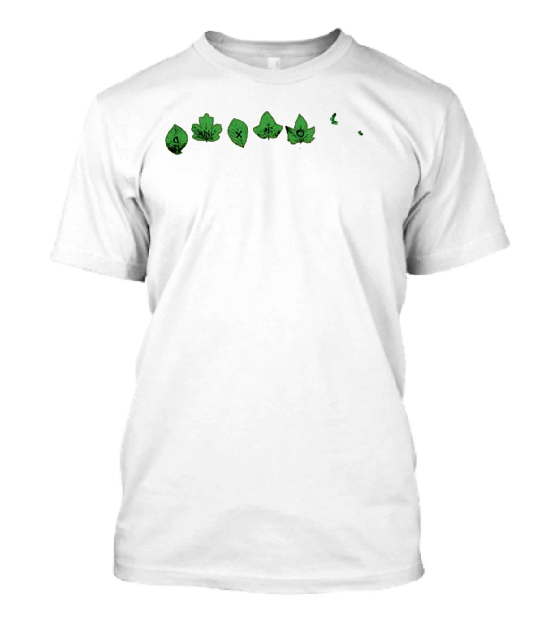 Leaf People Drift Just Like The Leaves Gamepad Dice Crossbones Skull Potion Icon Leaves T-Shirt