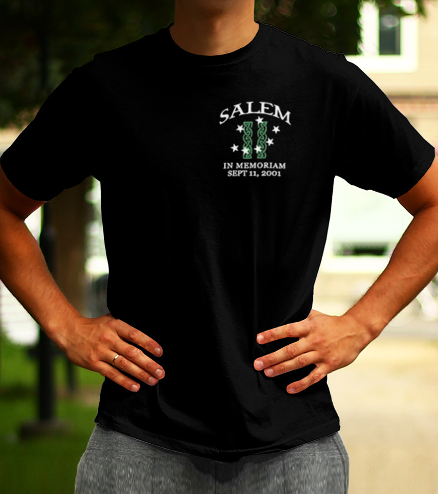Salem In Memoriam Sept 11 2001 Telosarchive Memorial T-Shirt