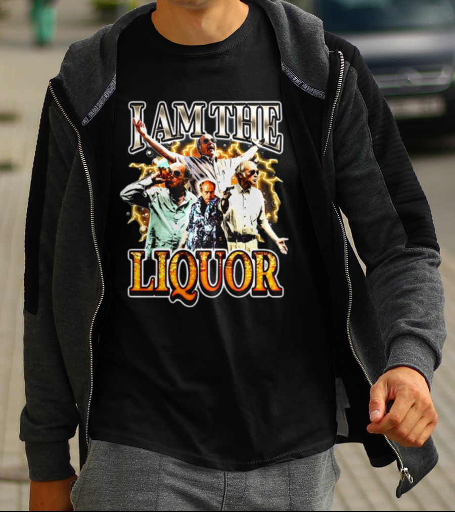 I Am The Liquor Jim Lahey Bold Expressions And Poses T-Shirt