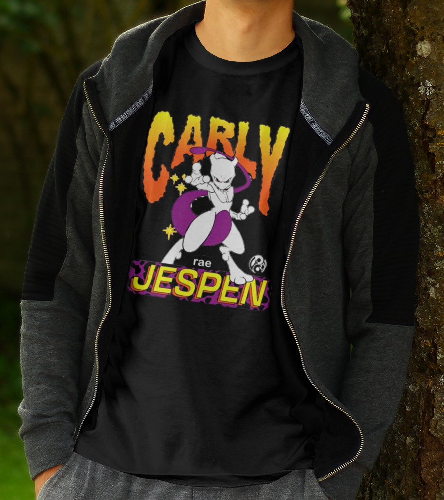 Carly Rae Jespen Mewtwo Fusion Mashup T-Shirt