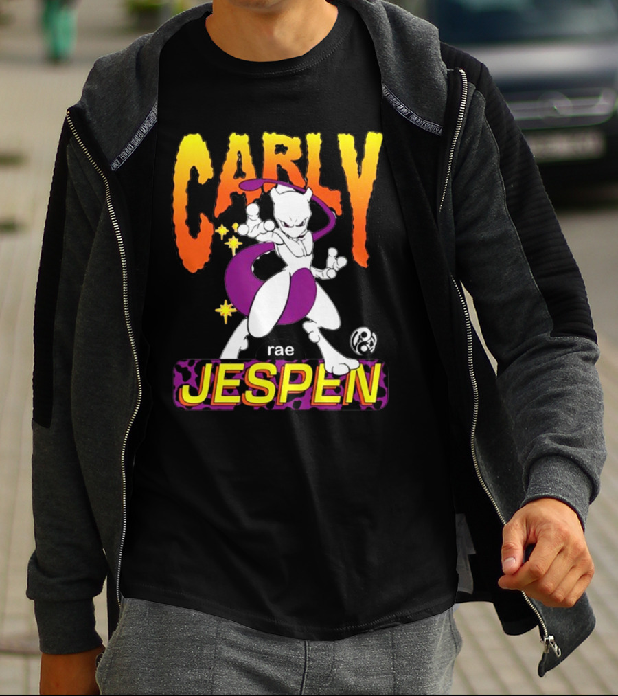 Carly Rae Jespen Mewtwo Fusion Mashup T-Shirt