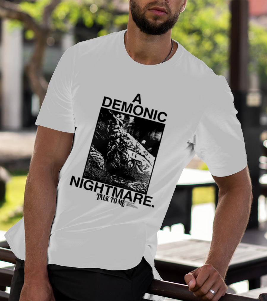 Online Ceramics A Demonic Nightmare Talk To Me Collaboration T-Shirt