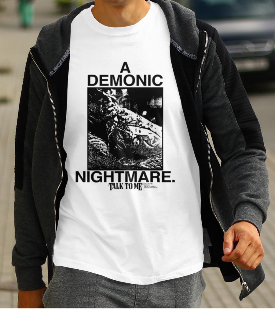 Online Ceramics A Demonic Nightmare Talk To Me Collaboration T-Shirt