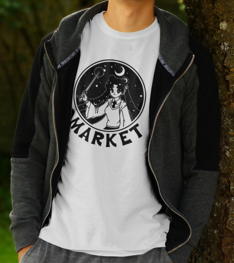 Marketstudios Usagi Moonlit Magic Market T-Shirt
