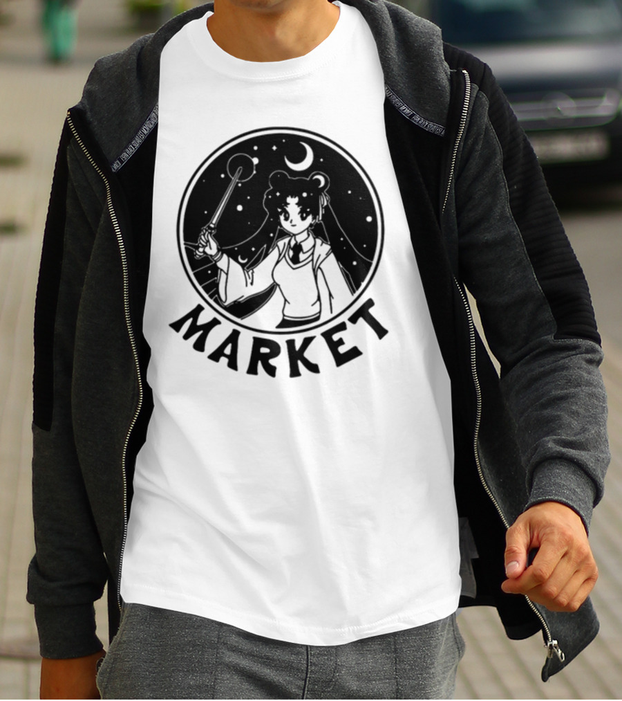 Marketstudios Usagi Moonlit Magic Market T-Shirt