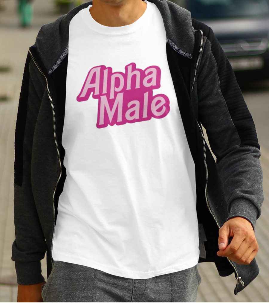 Alpha Male Barbie Pink T-Shirt
