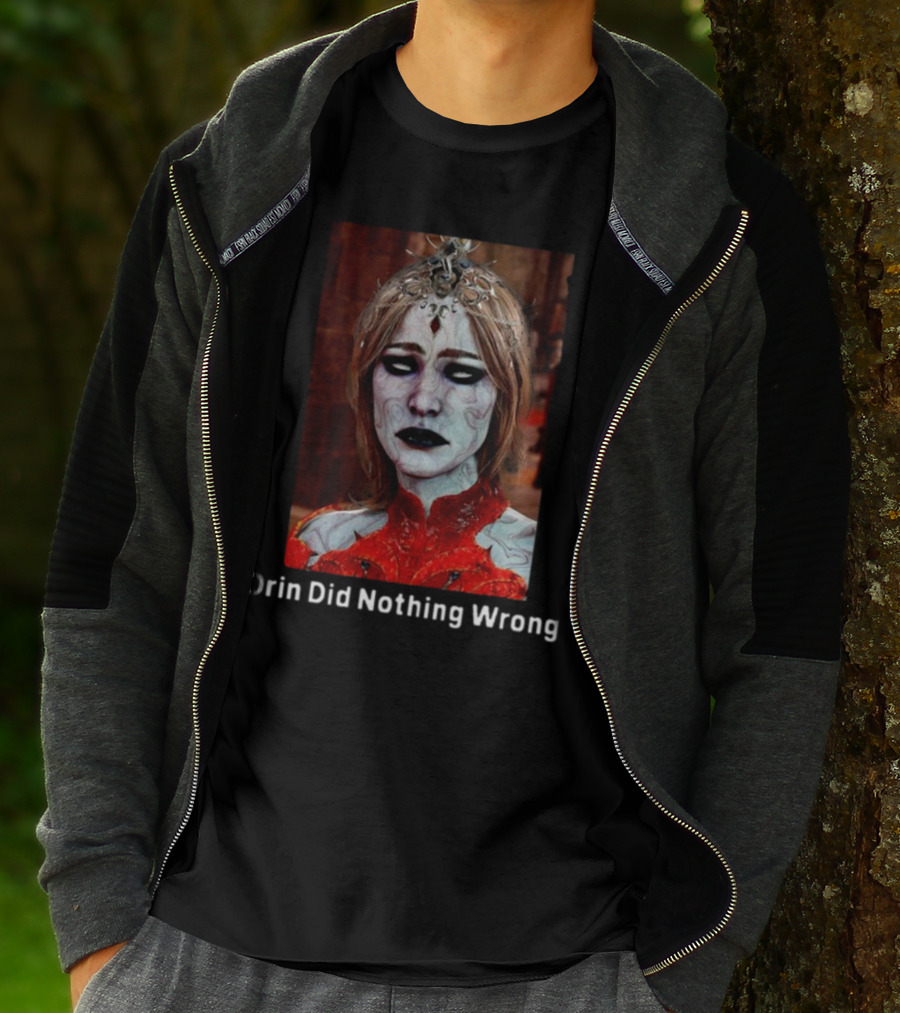 Orin Did Nothing Wrong Mysterious Gothic Character T-Shirt