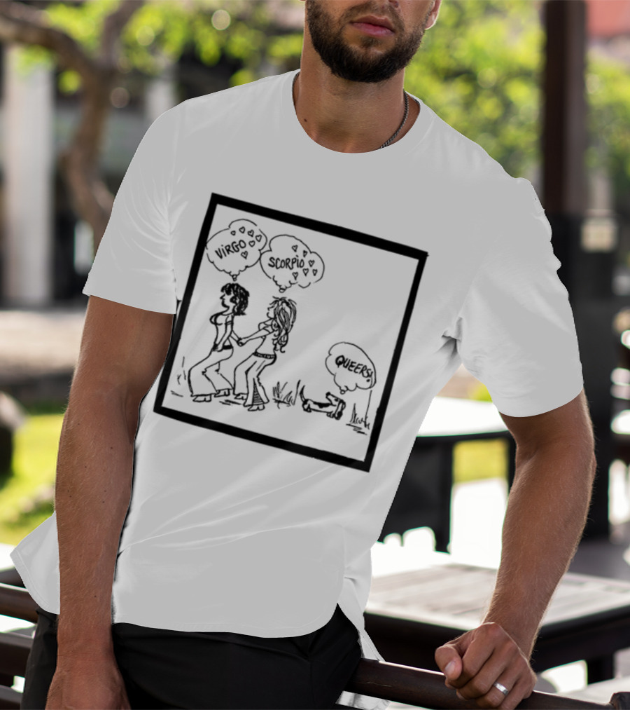 The Lesbian Tide 1971 Virgo Scorpio Queers T-Shirt