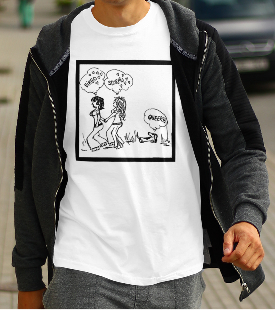 The Lesbian Tide 1971 Virgo Scorpio Queers T-Shirt