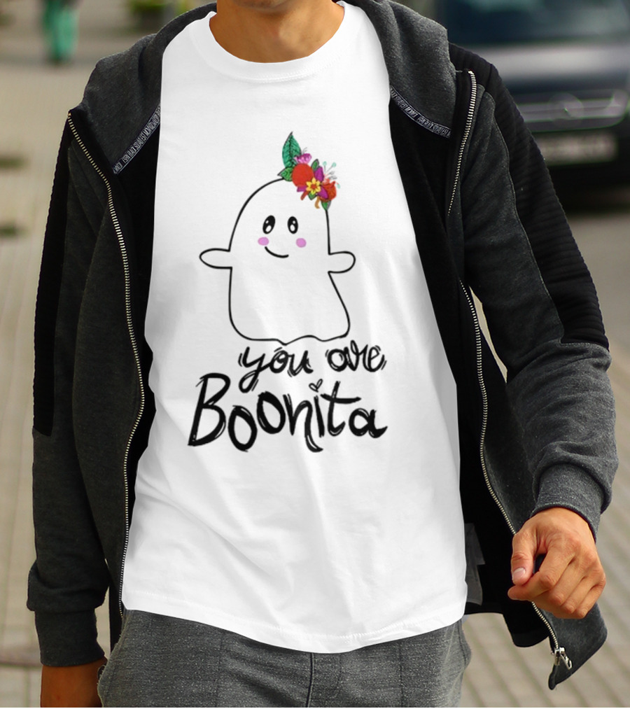 You Are Boonita Cute Ghost With Flower Crown T-Shirt
