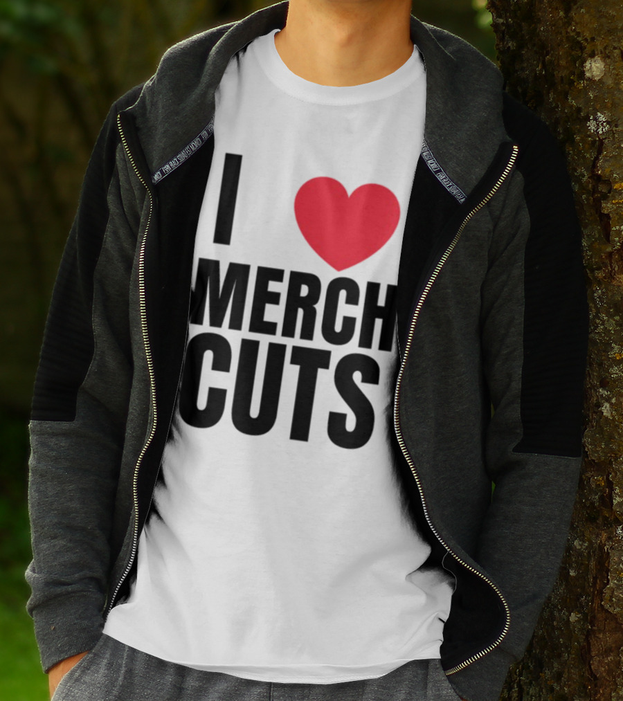 I Love Merch Cuts Cliffdiverok T-Shirt