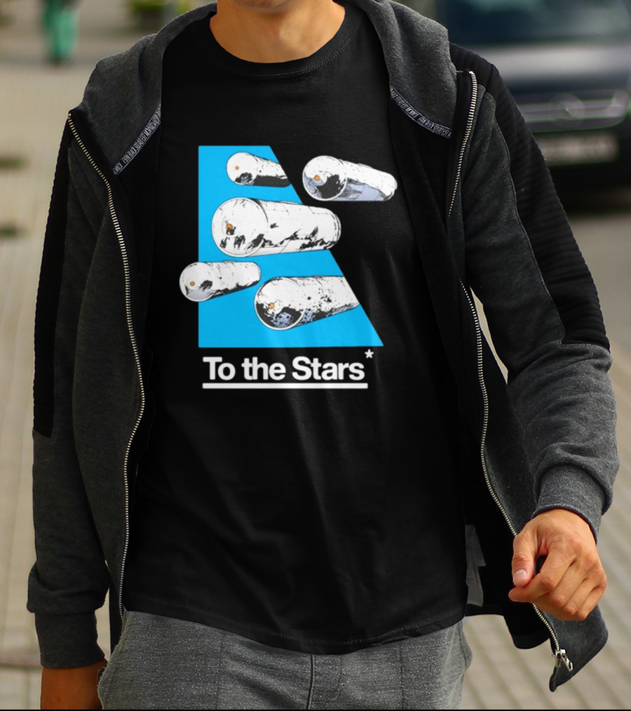To The Stars Tic Tac Comic By Thomas Tenney T-Shirt