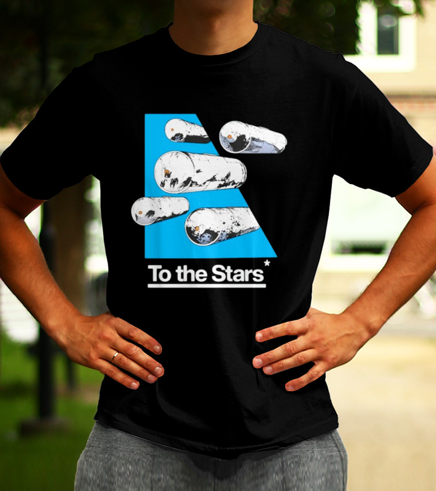 To The Stars Tic Tac Comic By Thomas Tenney T-Shirt