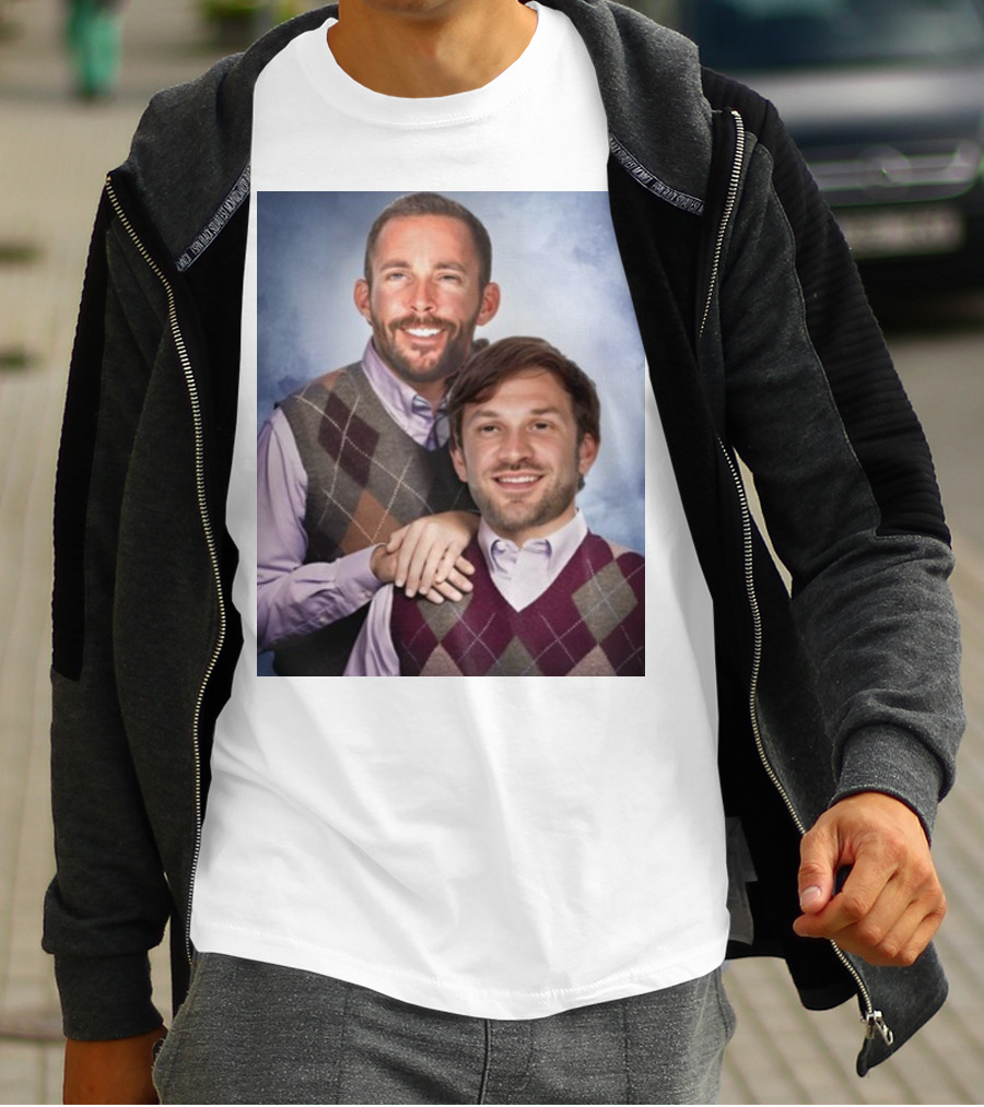 Ross Chastain Daniel Suarez Argyle Sweater Step Brothers T-Shirt