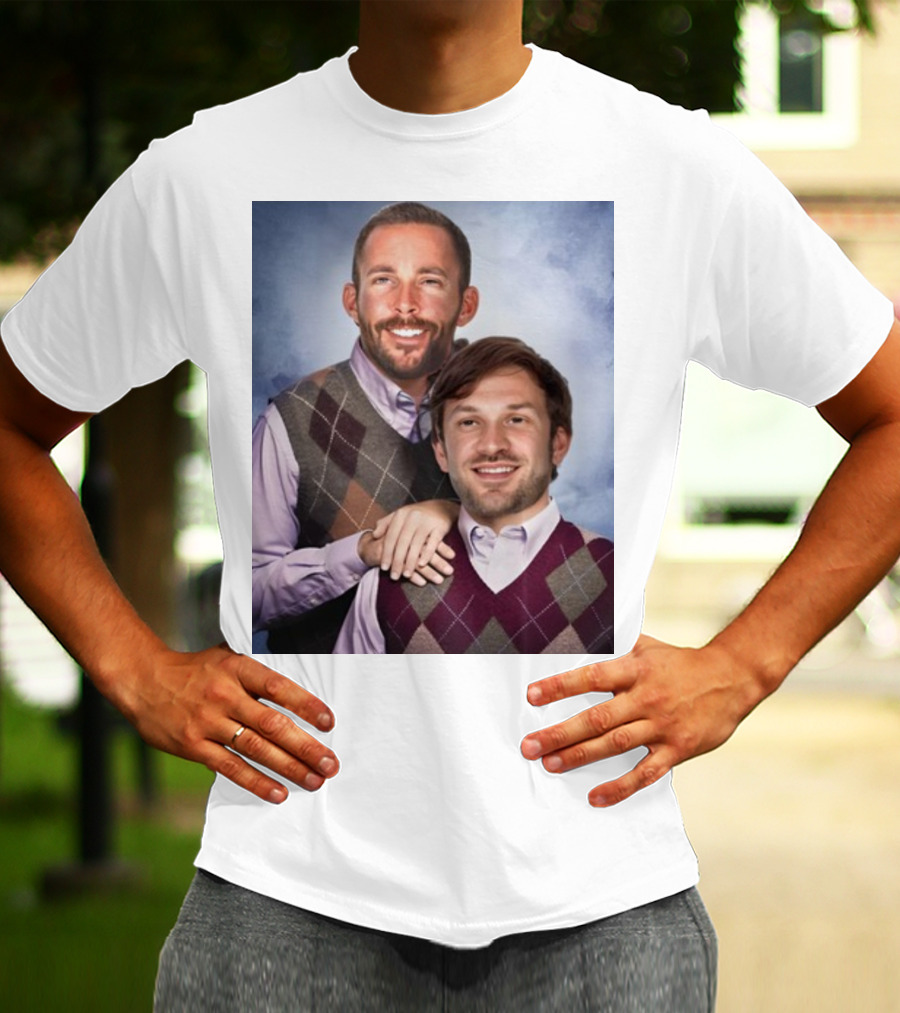 Ross Chastain Daniel Suarez Argyle Sweater Step Brothers T-Shirt