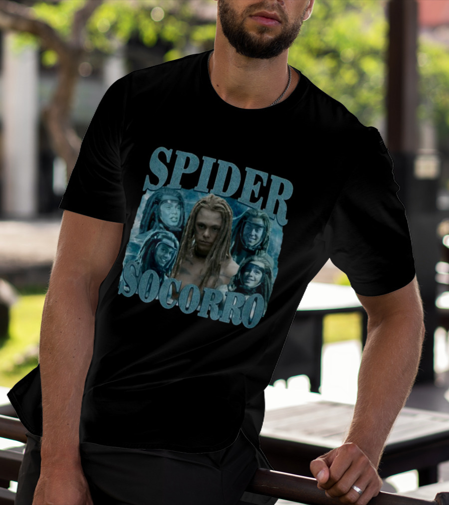 Spider Socorro Avatar Movie Character Collage T-Shirt