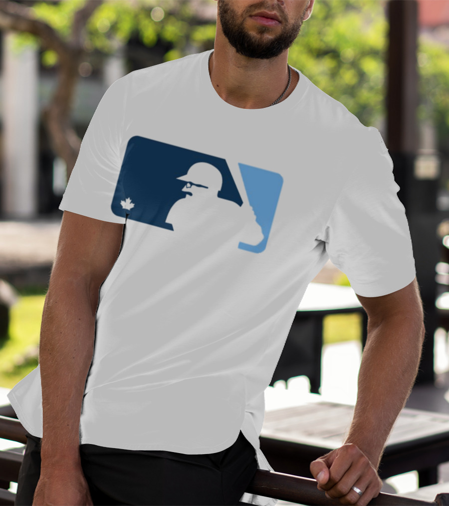 Davis Schneider's Babe Schneider Baseball Silhouette With Canadian T-Shirt