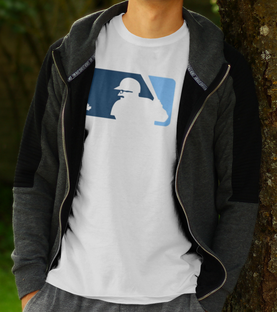 Davis Schneider's Babe Schneider Baseball Silhouette With Canadian T-Shirt