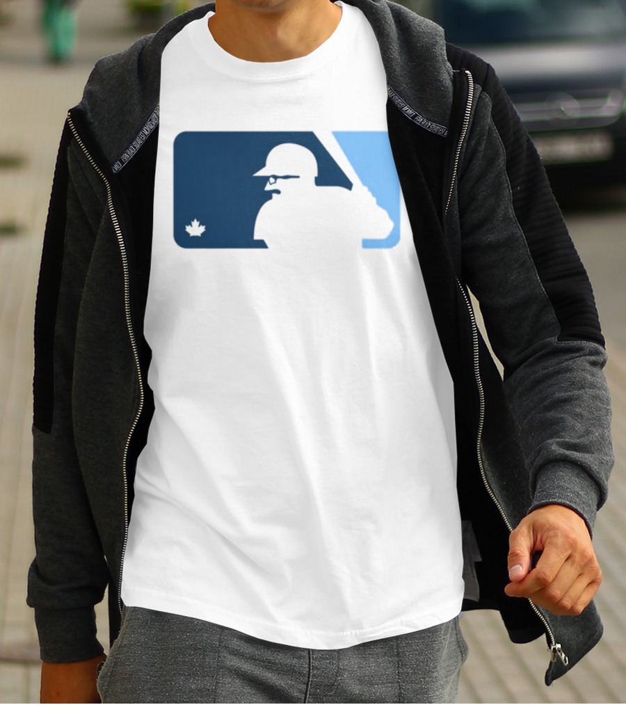 Davis Schneider's Babe Schneider Baseball Silhouette With Canadian T-Shirt