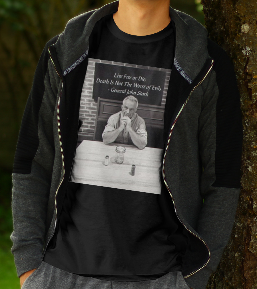 General John Stark Live Free Or Die Death Is Not The Worst Of Evils T-Shirt