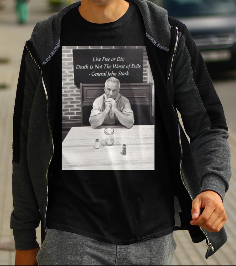 General John Stark Live Free Or Die Death Is Not The Worst Of Evils T-Shirt