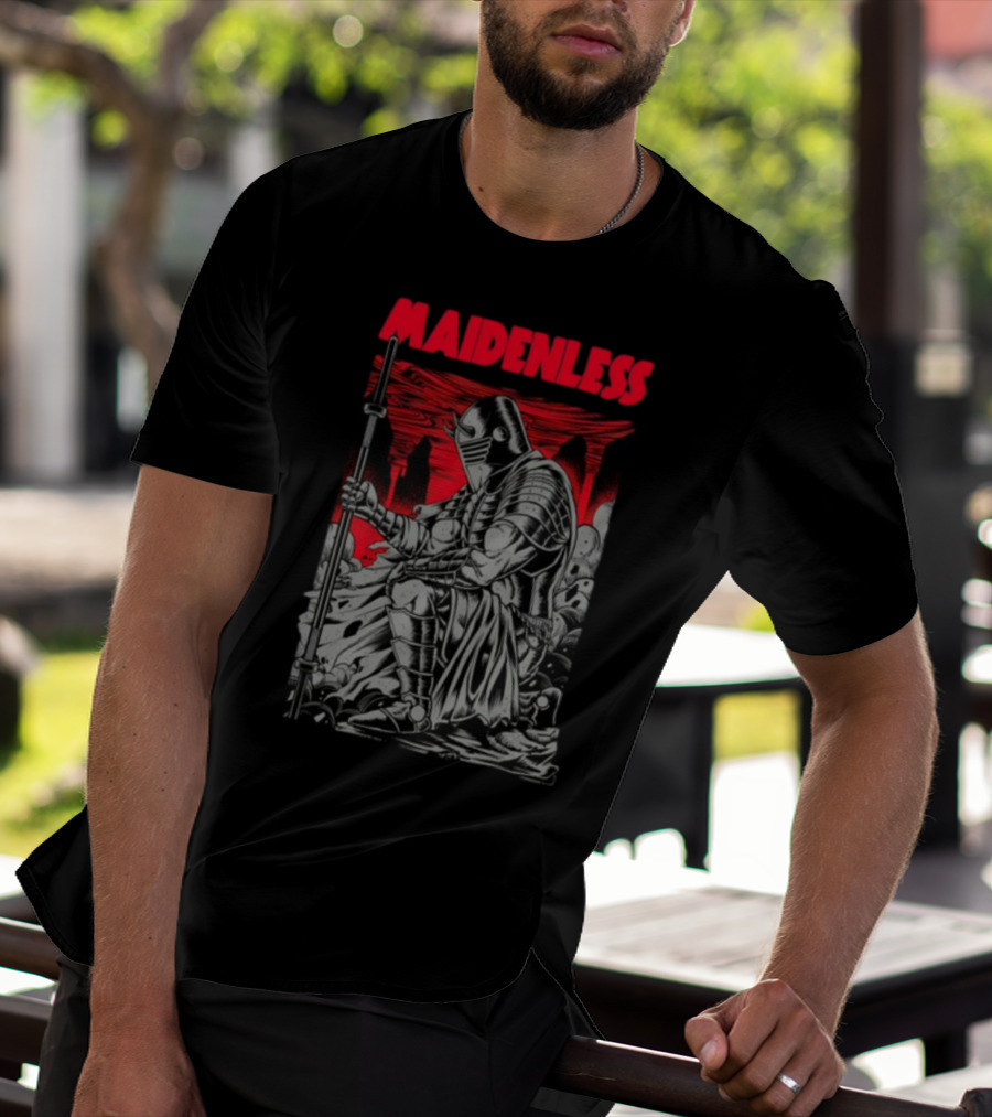 Maidenless Raskol Knight Dark Fantasy Art Comic T-Shirt