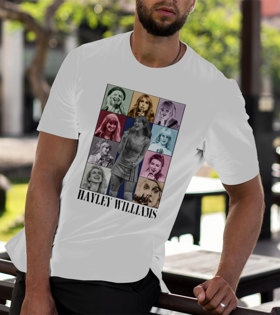 Vuccie Hayley Williams Paramore Collage Pop Art Photos T-Shirt