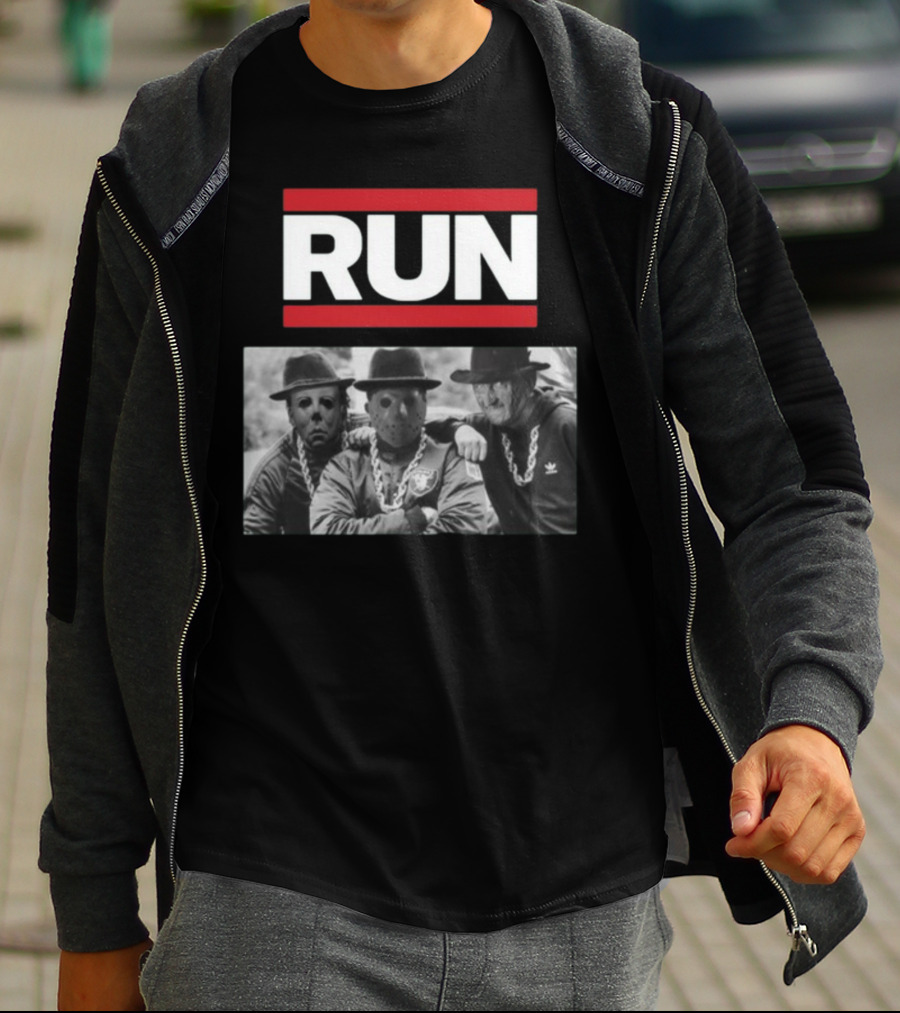 RUN RUN DMC Horror Masks T-Shirt