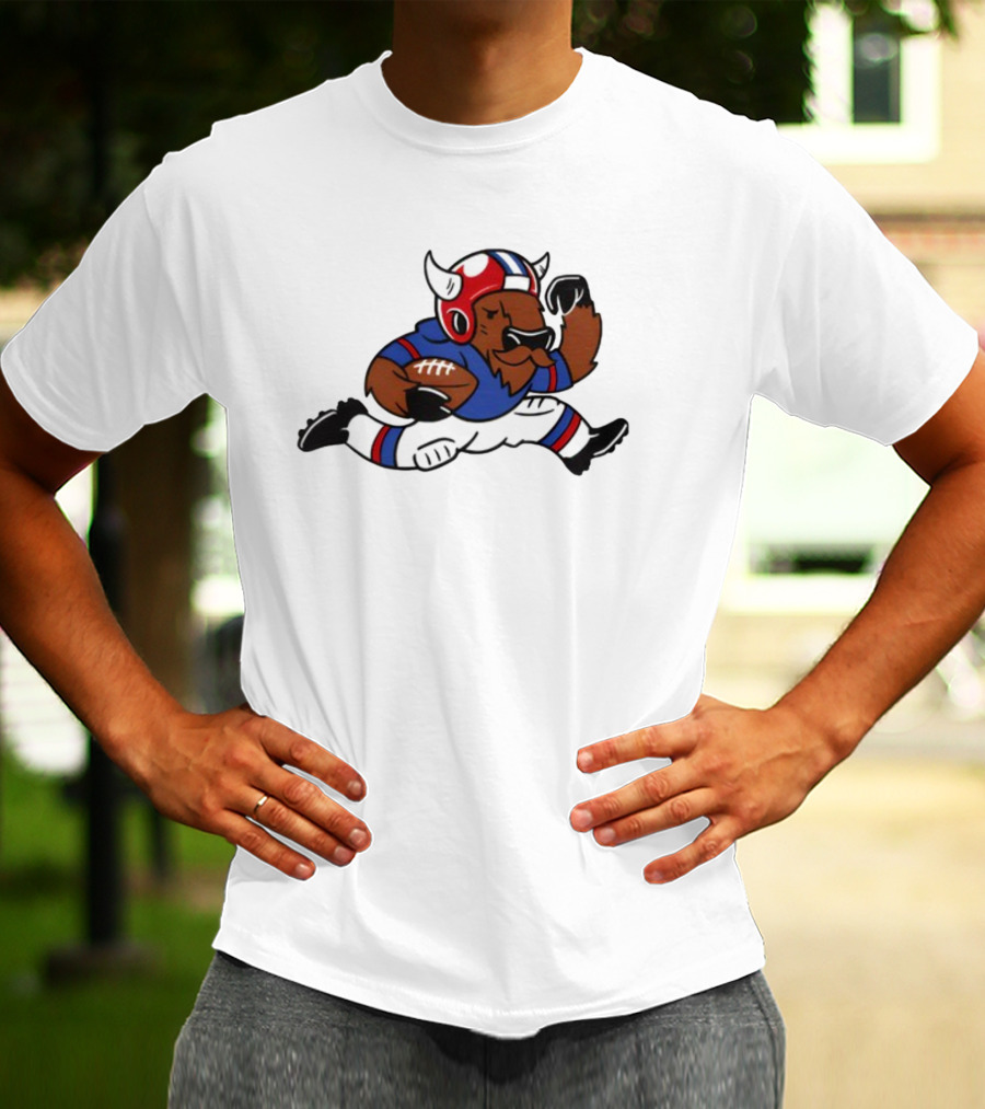Buffalo Bison Football Run Monopoly Style 26Shirts Monopolizing Wins T-Shirt