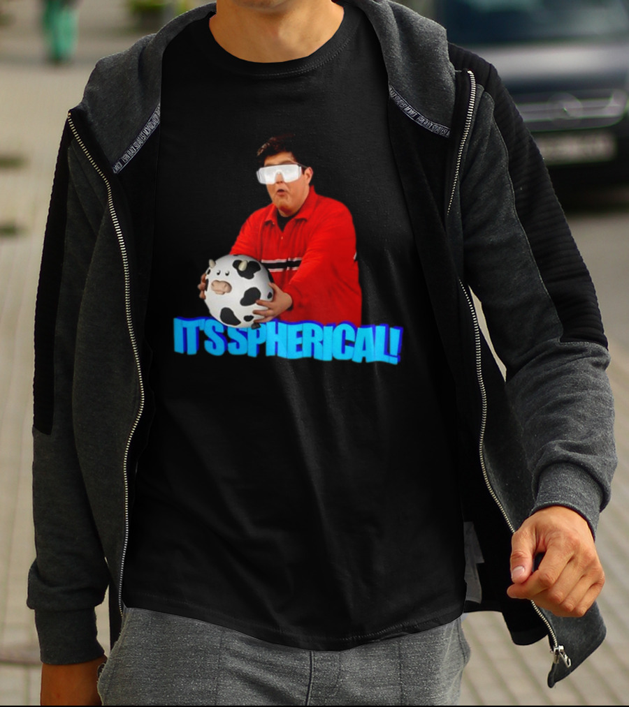 Gotfunny It's Spherical Cow It's Spherical T-Shirt
