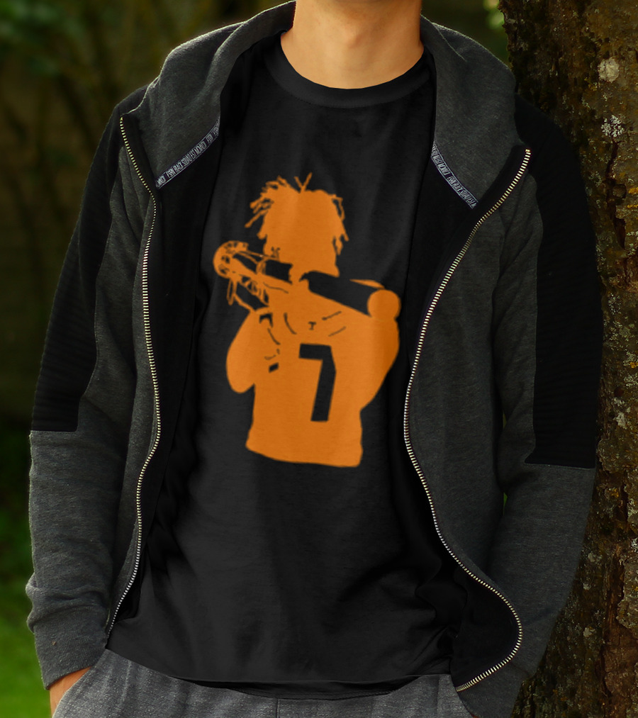 Vol Locked And Loaded Number 7 Football Rocket T-Shirt