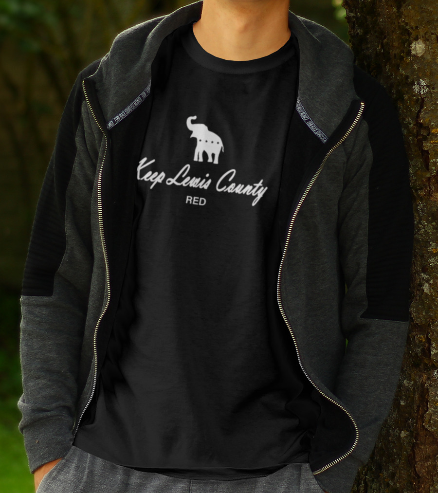 Keep Lewis County Red Elephant Republican T-Shirt