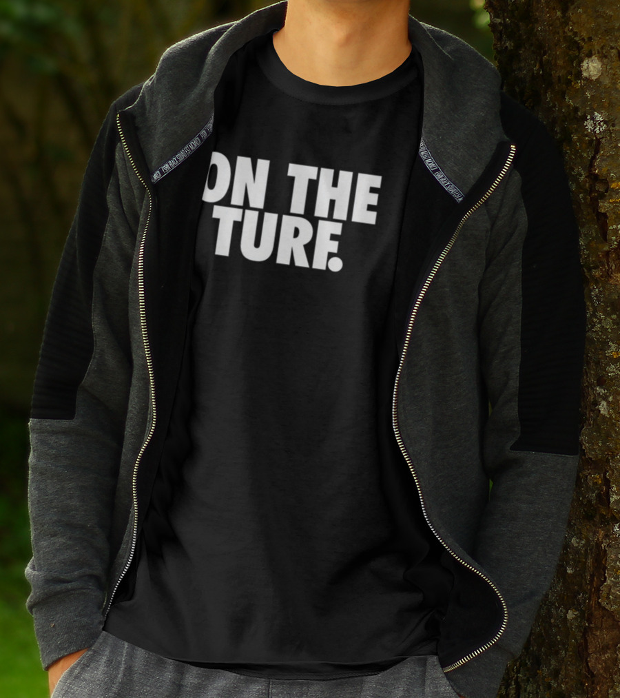 Bornxraised On The Turf Streetwear Aesthetic T-Shirt