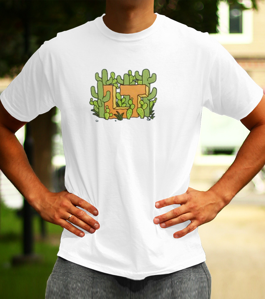 Let's Trip Cactus LT Cacti Desert Adventure T-Shirt