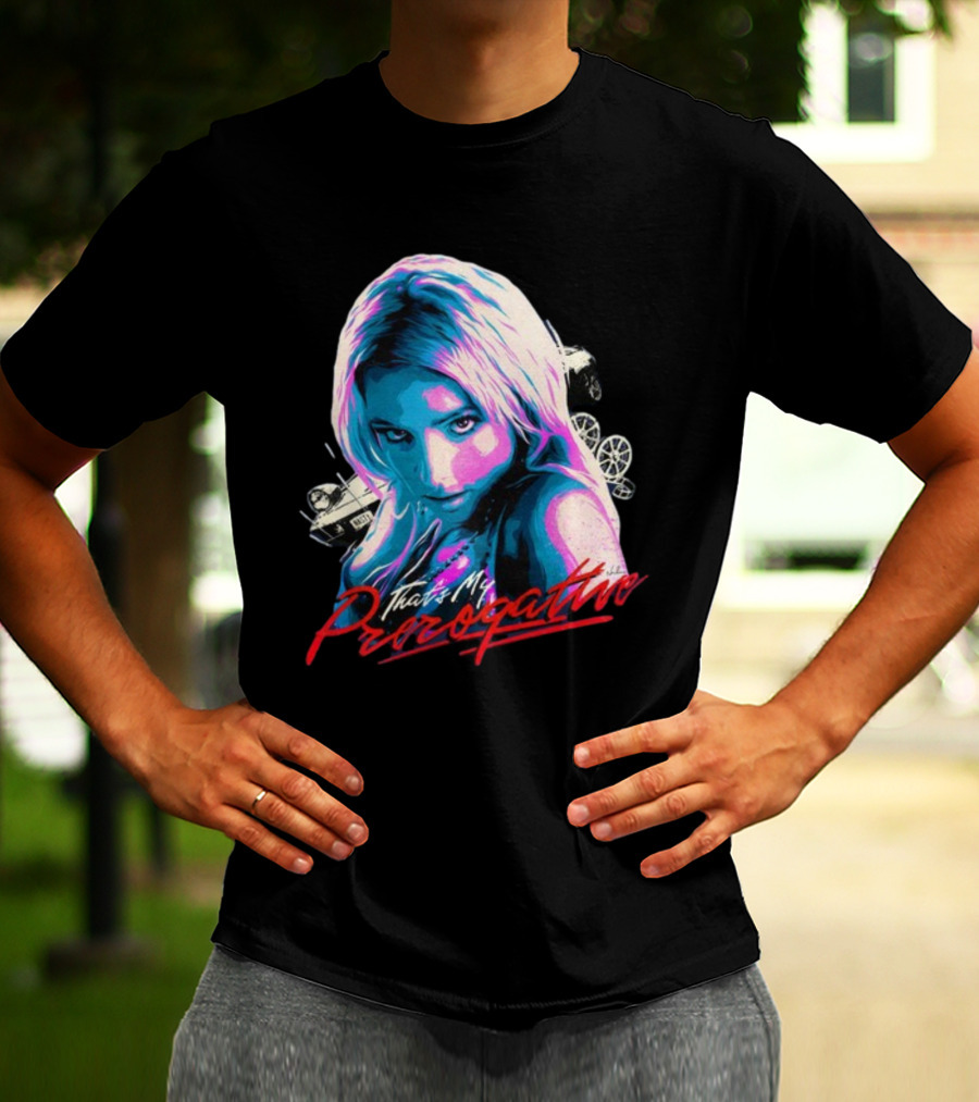 Nordacious Britney Spears That's My Prerogative Retro Car Aesthetic T-Shirt