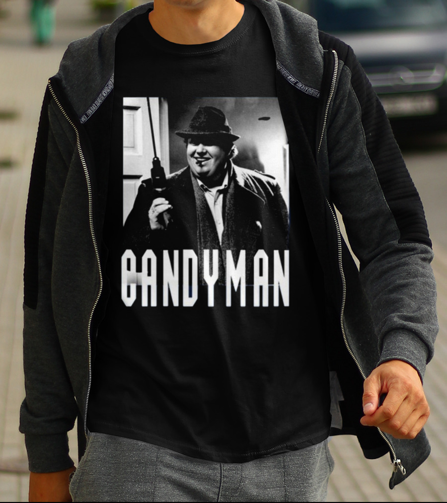 Candyman John Candy Uncle Buck Iconic Movie Character Presentation T-Shirt