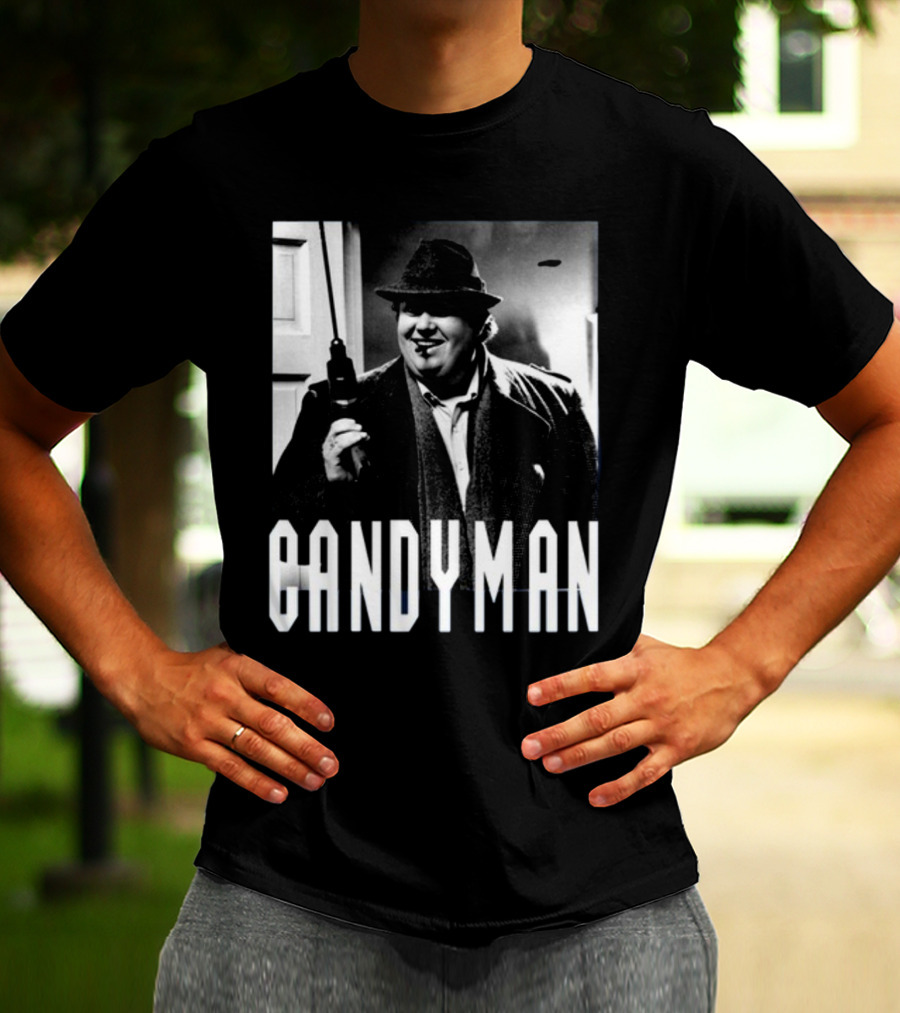 Candyman John Candy Uncle Buck Iconic Movie Character Presentation T-Shirt